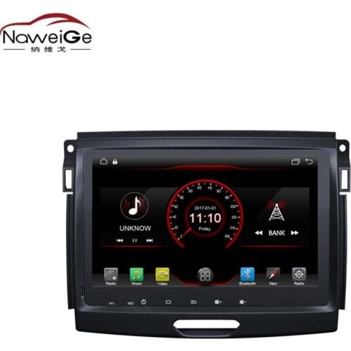 NaweiGe 8Inch Android quad core MTK 9.1 2+16GB Car dvd for FORD RANGER 2016 Autoradio GPS Navigation Car Multimedia players