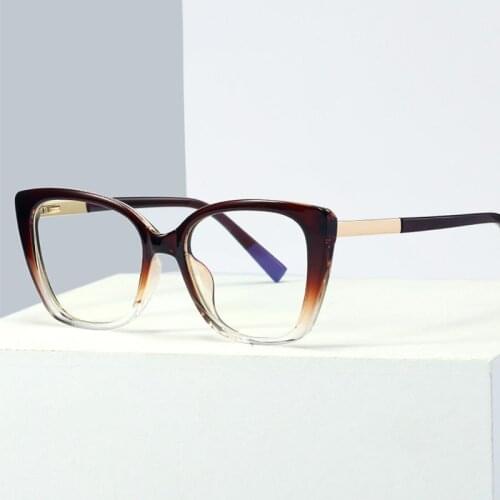 LNFCXI Fashio Square Anti-blue Glasses Frame Women Vintage Optical Red Computer Eyeglasses Female Spectacles Oculos Feminino
