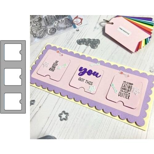 Surprise Opening New 2021 Metal Cutting Dies for Scrapbooking Mold Cut Stencil Handmade Tools DIY Card Make Mould Model Craft