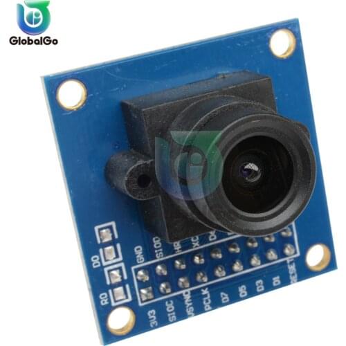 OV7670 Camera Module OV7670 Module Support For VGA CIF Auto Exposure Control Display Active size 640X480 For Arduino