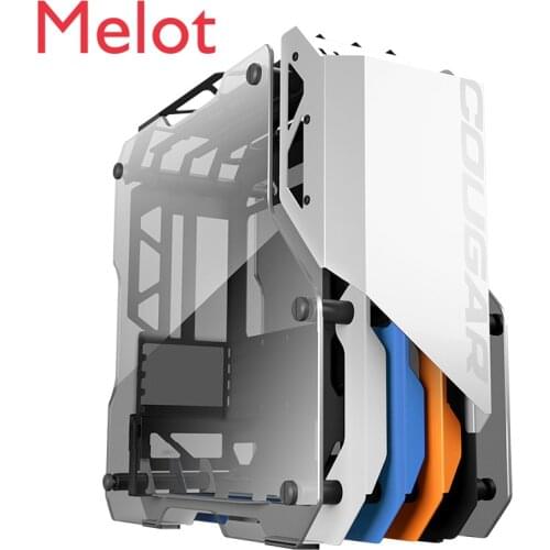 Cougar Small Pioneer Water-Cooled Chassis Middle Tower Side through Gaming Electronic Sports Desktop Computer Host Chassis