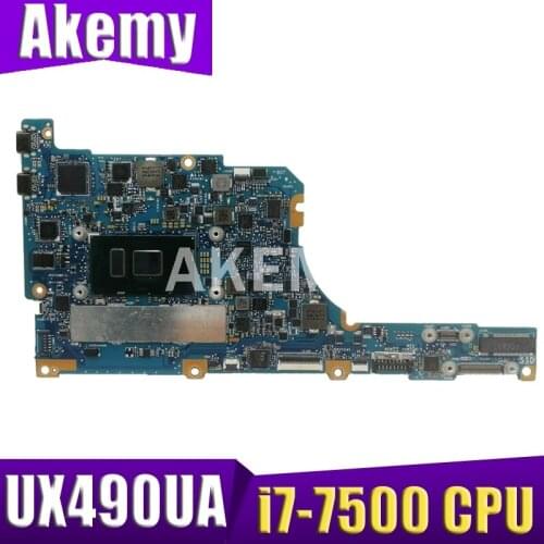 UX490UA motherboard UX490UA laptop Motherboard For ASUS ux490uak ux490ua ux490U UX490 Mainboard UX490CA motherboard W/i7-7500CPU
