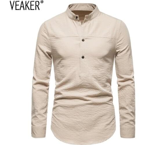 VEAKER Men's Shirts