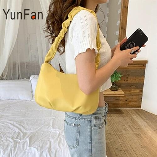 Womens Bag 2020 Fashion Wild Single Shoulder Bag New Ladies Armpit Bag Niche Bag Net Red Explosion Models Female Handbag