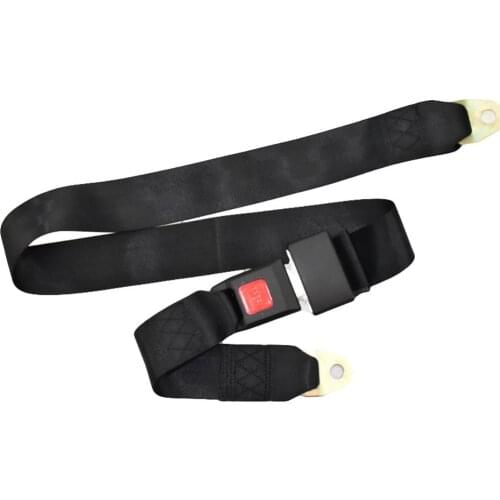 2Pcs Universal High Tenacity 2 Points Bus Car Adjustable Safety Seat Belt Strap Tool For Middle or Large Bus