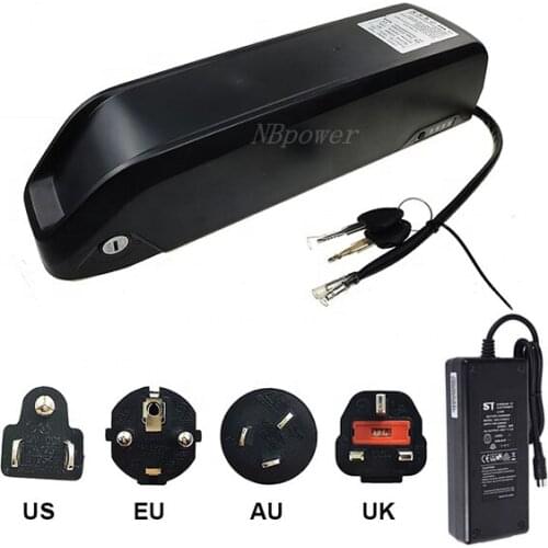 Electric Bicycle Battery 48V/52V 17.5AH Lithium-Ion 18650 Tube Electric Bicycle Battery For Electric Bike