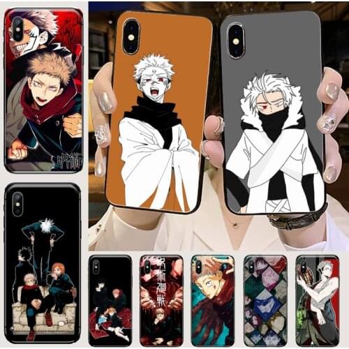 Jujutsu Kaisen Satoru Gojo Phone Case for iPhone 11 12 mini pro XS MAX 8 7 6 6S Plus X 5S SE 2020 XR