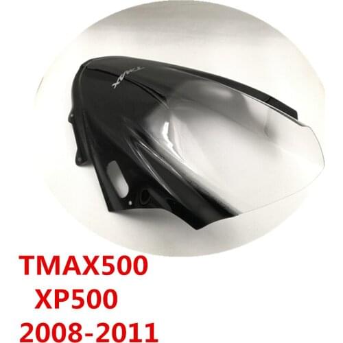 TMAX500 XP500 2008 - 2011 Motorcycle Accessories Windshield Windscreen Sun Visor Wind Deflector For Yamaha T-MAX500 XP 500