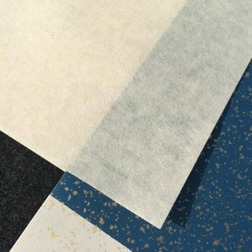 10sheets Chinese Painting Calligraphy Xuan Paper Handmade Mulberry Paper Calligraphy Paper Half Ripe Fiber Xuan Zhi Papel Arroz