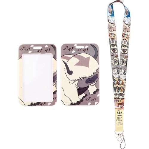 MD907 DMLSKY Cartoon Magic Story Neck Strap Lanyard for key Mobile Phone Straps USB badge holder DIY Hang Rope With Card Holder