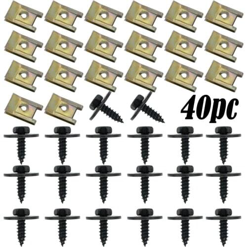 Speed BOLT kit 20pcs Fastener Hex R50 R52 R53 R55 R56 Screw Sheet Metal