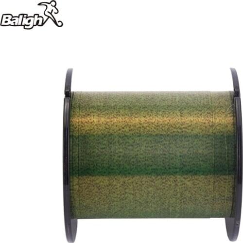Balight 300m Nylon Fishing Wire Coated Spotted Fishing Line Strong Wear-resistant Leader Line Invisible Monofilament Line