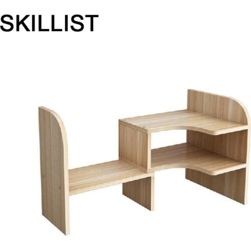 Libro Oficina Madera Estante Para Livro Home Dekoration Mueble De Cocina Libreria Retro Furniture Bookcase Book Case Rack