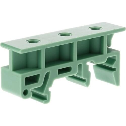 PCB 35mm DIN Rail Mounting Adapter Circuit Board Bracket Holder Carrier Clips