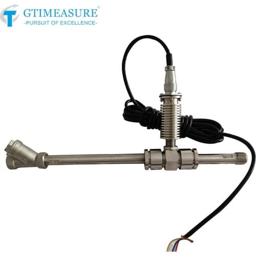 High Temperature Turbine Flow Meter Water Flowmeters Hot Water Metering SS304 Pulse Signal Output 12~24VDC