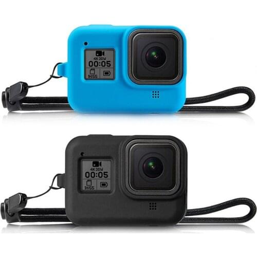 Silicone Camera Sleeve Lens Cap Cover Protective Frame Case for GoPro Hero 9