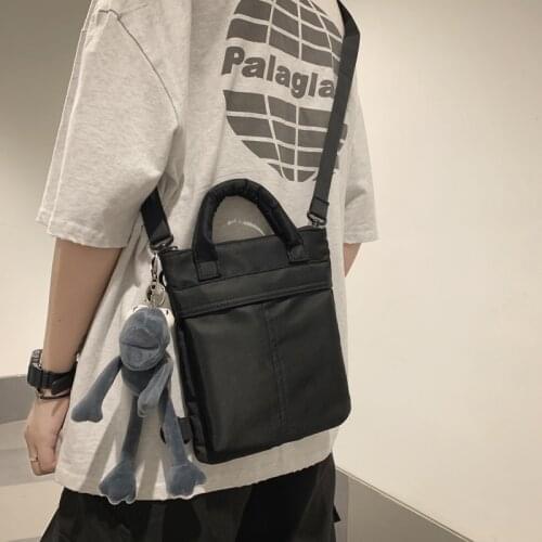 Messenger Bag Fashion Brand Small Bag Japanese Bag Handbag Shoulder Bag Chest Bag 2021 New Flat Bag