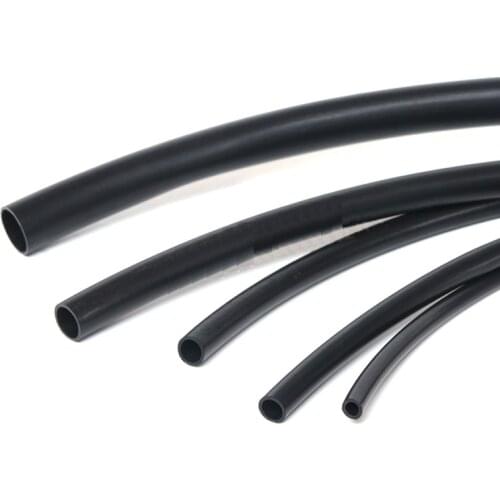 1M ID 1mm/2mm/3mm/4mm/5mm/6mm PTFE F4 Tubing Pipe ROHS High Temperature 260Deg.C Black 600V