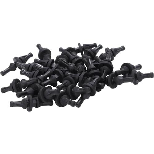 ABSF 32 PCS Rubber Anti Vibration Mount Screw Pin Rivet,for PC Case Fans Anti Vibration