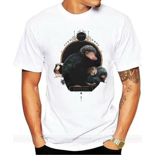 Fantastic Beasts The Crimes Of Grindelwald Nifflers T-Shirt - NEW OFFICIAL! male brand teeshirt men summer cotton t shirt