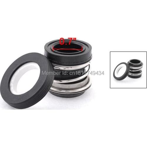 MB2 Rubber Bellow Single Spring 18mm Internal Dia Mechanical Shaft Pump Seal 5pcs