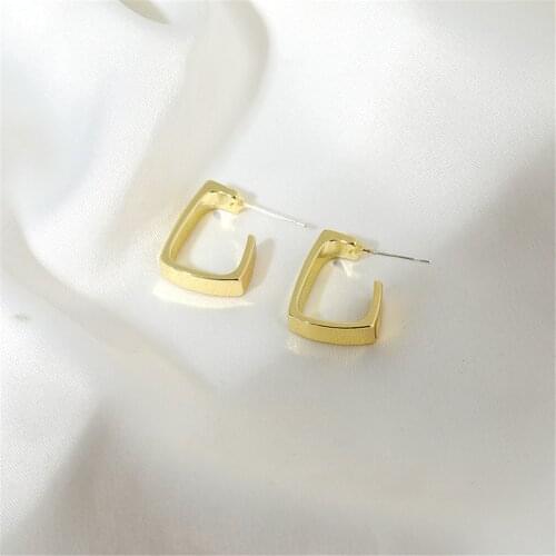 Fashion Geometric Earrings Female Simple Temperament Punk SStyle Earrings Jewelry