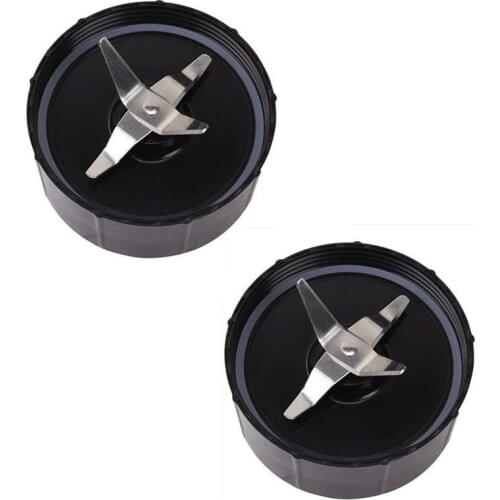 AD-Pack of 2, Cross Blade Replacement Part Compatible With Original Magic 250 W Blender Food Processor, Juicer and Mixer (Model