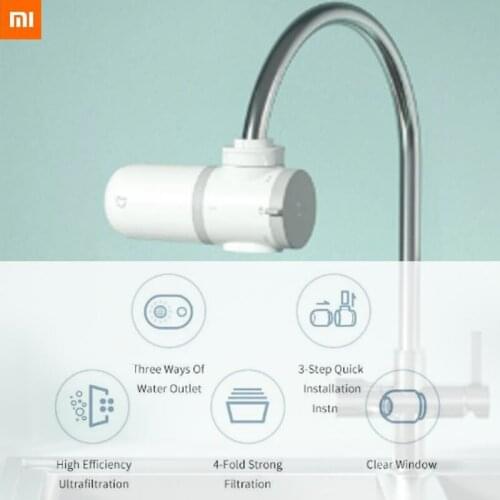 2020 new Xiaomi mijia faucet water purifier high efficiency filtration deep purification small portable suitable for home use