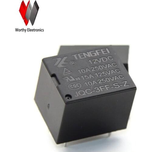 Wholesale 10pcs/lot relay JQC-3FF-S-Z-12VDC