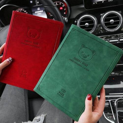 Luxury Flip Tablet Case For Apple iPad 9.7 inch Smart Matte Leather Cover Cases For New iPad 9.7 2017 5th Generation Coque Funda