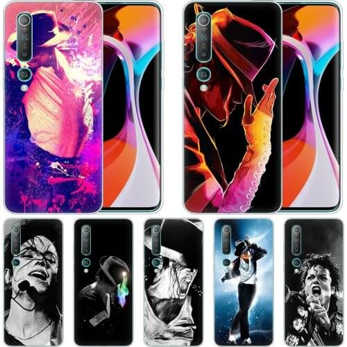 Hot Michael Jackson Silicone Phone Case For Xiaomi Redmi K30 Note 9 Pro Max 9S Mi 10 Pro POCO X2 Fashion TPU Cover