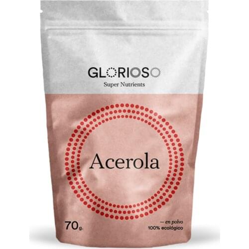 Aceola freeze dried powder Glorioso Super Nutrients Bio 70g