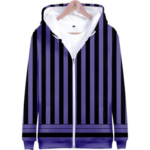 Hoodies Sweatshirts Men/Women Autumn Winter Casual Streetwear Cool Ghost Blade 3D Zipper Print Hip Hop Kpop Hoodie