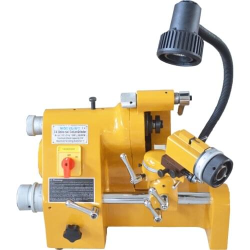 New CE 220V U2 Universal Cutter Grinder Drill Sharpener Sharpening Machine for End Mill Twist Drill Cutter Grinding Tool Chucks