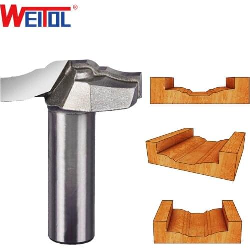 WeiTol 1pcs 12.7mm End Mill Router Bit For Wood Milling Cutters Trimmer Engraving Carving Cutting Tool