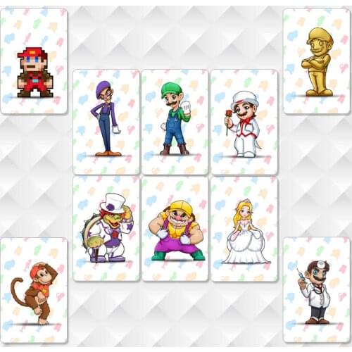 10 Pieces Odyssey Amibo Cards NTAG215 Printed NFC Card with Free Card Holder