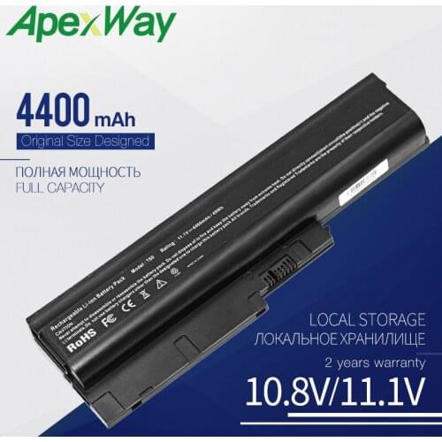 11.1V Laptop Battery for IBM ThinkPad R60E Series 40Y6799 ASM 92P1138 92P1140 92P1142 For Lenovo R500 Thinkpad R500 T500 W500