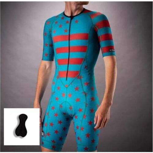 2021 Men‘s Cycling Short Jersey One-piece Suits Pro Cycling Jersey Suit Summer Breathable Road Bike Jersey Quick Dry triathlon