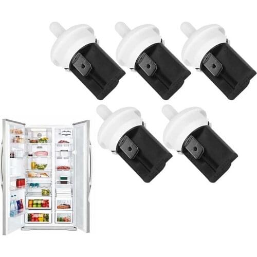 5Pcs Refrigerator Door Light Switch Momentary Open Normal Closed PBS-35 2.5A 250V AC