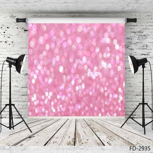 Glitter Pink Dreamy Shine Sparkle Dots Bokeh Board Photography Background Baby Child Toy Photographic Backdrops For Photo Studio
