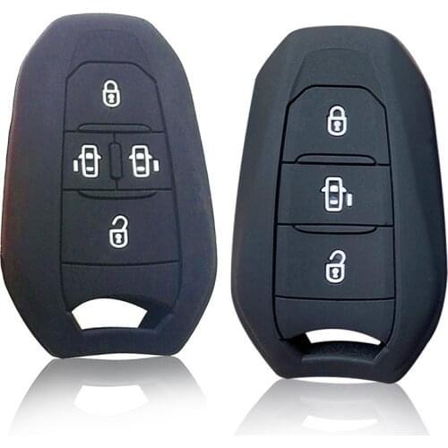 Key Cover For Peugeot Traveller Expert For Citroen MPV Automatic Electric Door Jumpy Dispatch SpaceTourer Case For Keys Cover