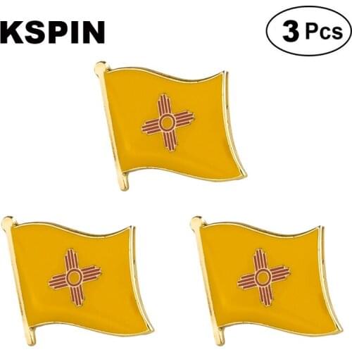 U.S.A New Mexico Lapel Pin Brooches Pins Flag badge Brooch Badges