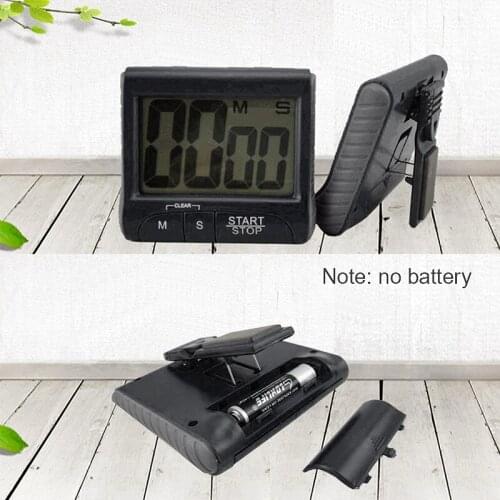 Kitchen Digital Timers Large Screen Digital Display Timer Short-time Alarm Clock Countclock Portable Home Kitchen Timers