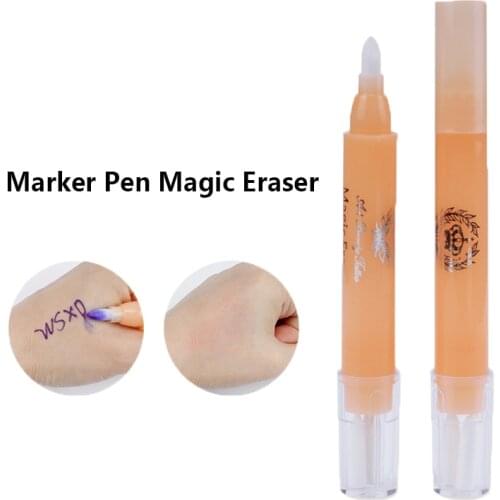 Tattoo Eyebrow Design Remove Skin Marker Pen Magic Eraser Remover Brush Tattoo Scribe Tool Tattoo accesories