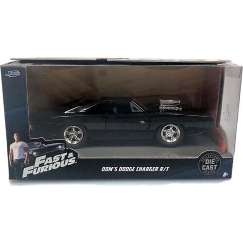 1/32 Fast and Furious Cars Doms Dodge Charger R/T Simulation Metal Diecast Model Cars Kids Toys