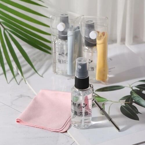 1 Set Glasses Cleaner Repair Kit Cloth Cleaning Screwdriver Portable Screw Removal Tools Sunglasses Phone Screen Wipes