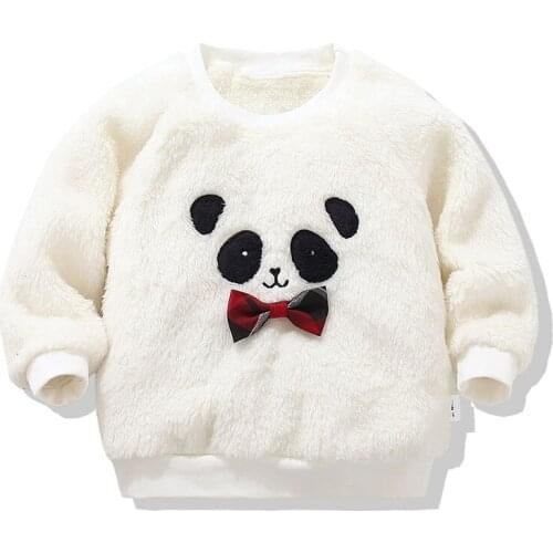 New 2021 Autumn Winter Kids Boys Girls Long Sleeve Sweater Children Clothing Baby Kids Boys Girls Cartoon Bear Pullover Sweaters