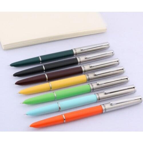 High Quality Hero 007 Fountain Pen Plastic Finance Bending Nib School Student Office Gifts Stationery Ink Pens