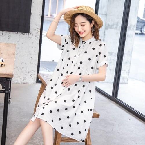 SLYXSH Summer Polka Dot Dresses