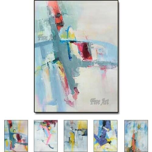 Home Decoration Modern Abstract Art Oil Painting 100% Handpainted Wall Art Canvas Painting Pictures for Living Room No Frame